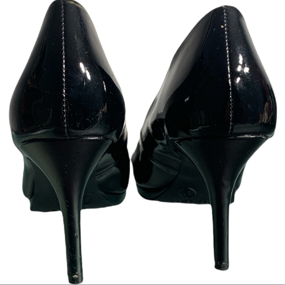 Merona Black Stiletto Patent Leather Shoes - Picture 8 of 9